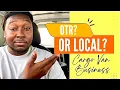 Cargo Van Business OTR vs LOCAL
