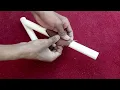 "How to Make a Toy Gun from PVC Pipe – Safe DIY Project 