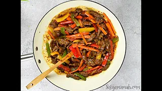 Mongolian Beef Stir Fry - Delicious Beef Stir Fry Recipe. 