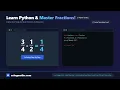 Want to master fractions AND Python