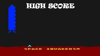 Space Invaders Playthrough HIGH SCORE