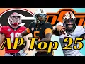 Revealing the AP 25 College Football Rankings l Alabama drops Tennessee continues to shine