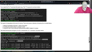 ED 201 Linux Buffer Overflow With Command Injection