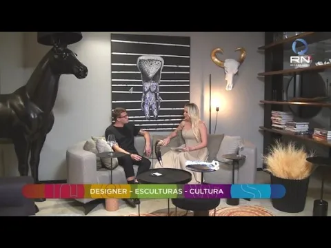 Espaço News Vale: Designer de Balneário Camboriú faz peças de decoração folheadas a ouro