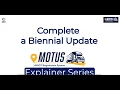 How to Complete a Biennial Update in Motus FMCSA Explainer Series