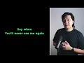The Little Mess You Made (Male Part Only - Karaoke) - The Favors, FINNEAS & Ashe