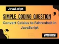Java Script program to Convert Celsius to Fahrenheit
