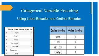 Categorical Variable Encoding Using Label Encoder Ordinal Encoder