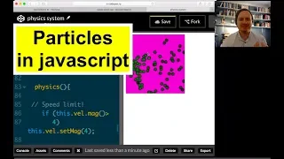 Particles and Physics in Javascript easy tutorial