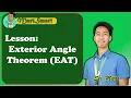 Lesson Exterior Angle Theorem EAT