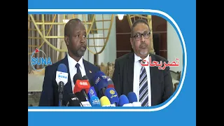 تصريح صحفي لعضو مجلس السيادة د الهادي إدريس عقب عودته من جوبا 