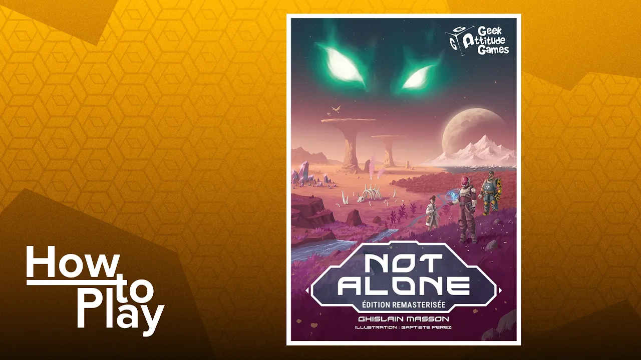 Not Alone: Remastered Edition - BGG How To Play: video thumbnail