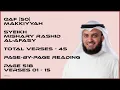 Download Lagu QAF [50] - MISHARY RASHID - PAGE 518 - VERSES 01 - 15