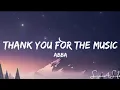 Download Lagu ABBA - Thank You For The Music (Lyrics)