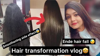 hair smoothening vlog but side effects