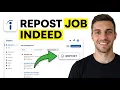 How to Repost Job on Indeed 2026 Superb Easy
