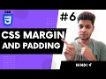 css margin and padding css margin and padding in hindi css tutorial