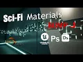 Create Sci-Fi Panel Materials Photoshop Substance Designer to Unreal Engine Tutorial