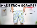 EXTREME PATCHWORK! How I made these shorts from over 100 little squares?!