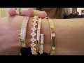 6 Piece Gold Bangle Bracelet Set Review Stylish Stackable Affordable for all ages