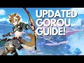 THE BEST DEF BUFFER Updated Gorou Guide Genshin Impact
