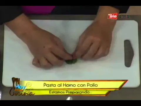 Pasta al horno con pollo