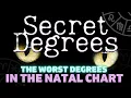 Secret Degree Astrology The Worst Degrees in Astrology Nikola Stojanovic Degree Theory