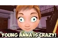 MMD Frozen Young Anna Is Crazy - Francium funny animated cartoon meme animation Disney