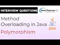Master Method Overloading Polymorphism in Java With Real Time Examples