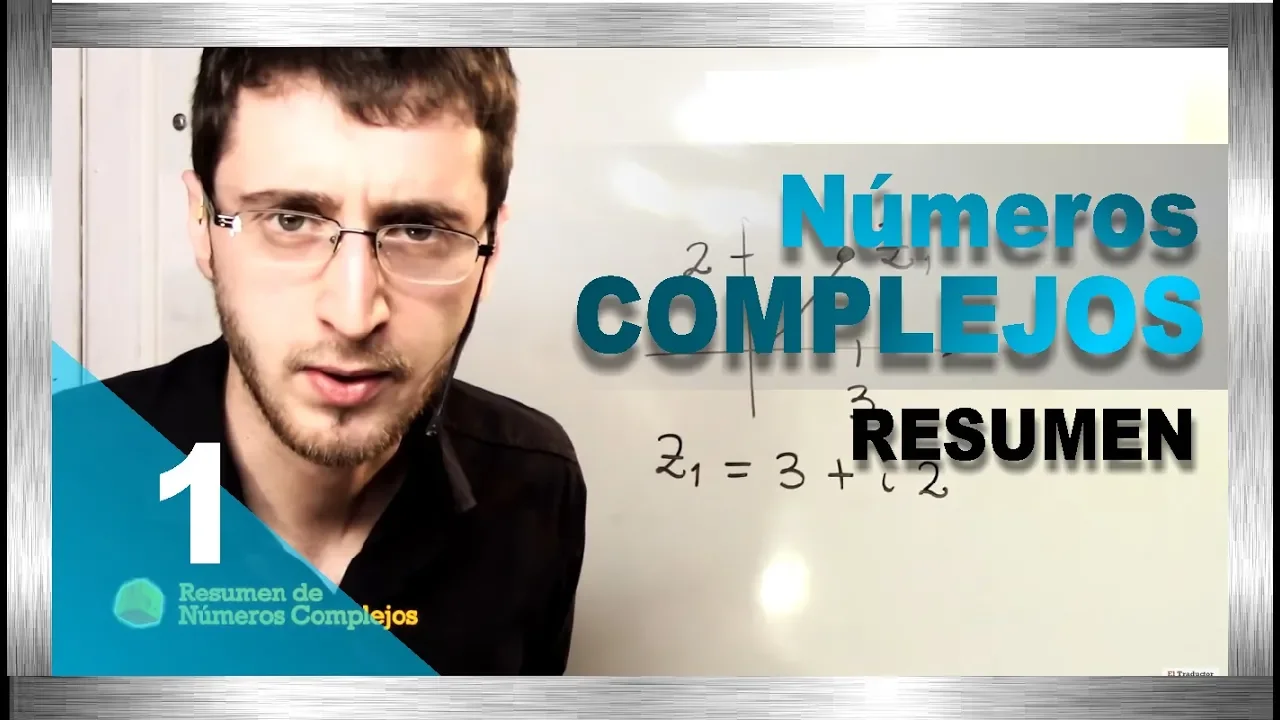 RESUMEN de Números Complejos - Parte 1 | El Traductor