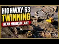 Highway 63 Twinning near Mildred Lake