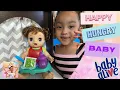 Baby Alive Happy Hungry Baby Cute Talking Doll that Eats Drinks and goes Potty