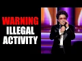 Bruno Mars Does Something Illegal With a Cigarette at the Grammys and Puts Everyone at Risk
