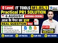 O Level PR1 SOLUTION 6 AUGUST 2026 REAL QUESTION