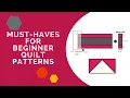 How to write quilt patterns appropriate for beginners - common pitfalls and things to avoid