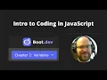 Variables - Intro to Coding in JavaScript