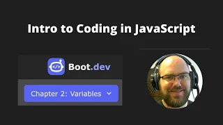 Variables - Intro to Coding in JavaScript