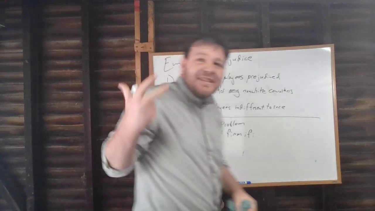 Lecture 17--Becker's Discrimination Model: 4) Employee and Customer Prejudice