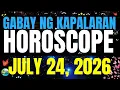 Horoscope Ngayong Araw July 24 2026
