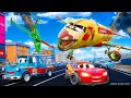 Download Lagu INFECTED SKY: Plane Eater Attacks \u0026 Air McQueen Rushes to Rescue the City in Epic Battle! Hero Cars