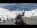 MK 38 25mm gun live fire exercise