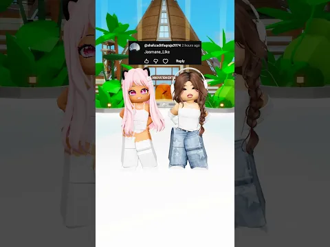 I did the bass trend with my Roblox followers..🙂‍↔️🤗#robloxshorts #roblox