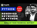 20 Reserved Keywords in Python