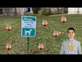 SmartSign Please Clean Up After Your Pet No Pooping Dog Signs For Yard