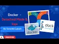 Docker DevOps 2024 Part 8 Docker - Detached Mode and Logs