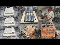 Manufacturing Process of Engine Block in Local Workshop How Engine Blocks are Made