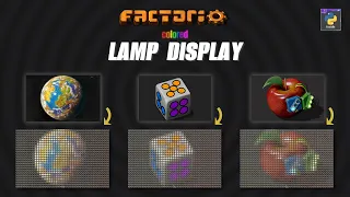 CUSTOM LAMP DISPLAY for Images and s Factorio showcase 1k special