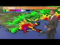 Friday Morning Tropical Update storm remains unorganized worst rain will fall overnight