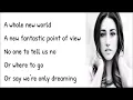 A Whole New World by Disney's "Aladdin" | Alex G Cover ~ Lyrics