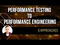Performance Testing to Performance Engineering